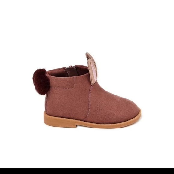 5/$25 baby girl suede bunny boots - Picture 5 of 6